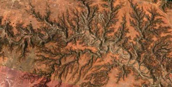 Sabinoso canyons of New Mexico