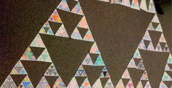 fractals triangles