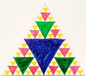 art patterns triangles