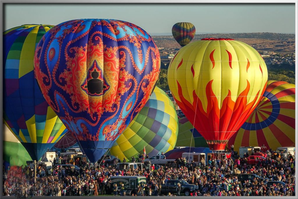 Flying Fractals at Balloon Fiesta!